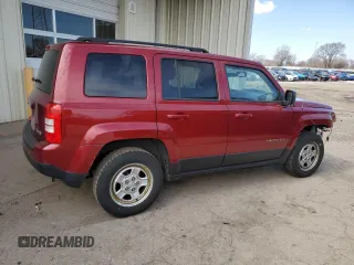 2017 Jeep Patriot 75th Anniversary with VIN 1C4NJRBB6HD145117, listed as a Copart auction lot 50144885 with 100,795 mi miles and Salvage Title. Bid and sale history available at carsss.com. Image 3.