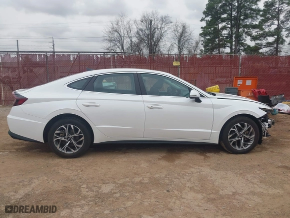 2022 Hyundai Sonata SEL with VIN KMHL64JAXNA188355, listed as a IAAI auction lot 41729842 with 58,380 mi miles. Bid and sale history available at carsss.com. Image 14.