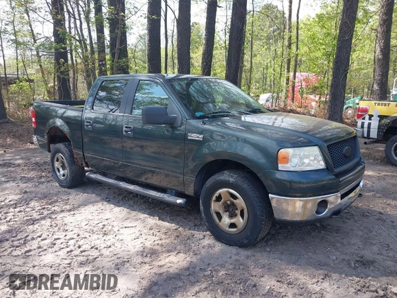 2006 Ford F-150 XLT with VIN 1FTPW14V56FB20956, listed as a IAAI auction lot 42016259 with 190,154 mi miles and . Bid and sale history available at carsss.com. Image 1.