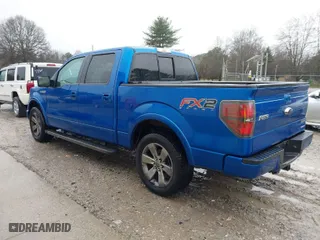 2013 Ford F-150 XL with VIN 1FTFW1CF4DFD22741, listed as a IAAI auction lot 41142876 with 1 mi miles. Bid and sale history available at carsss.com. Image 3.
