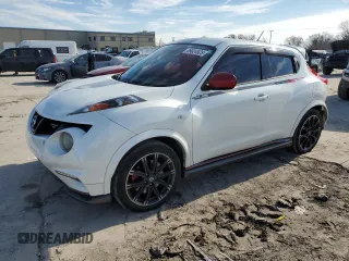 2014 Nissan Juke NISMO RS with VIN JN8DF5MV6ET150661, listed as a Copart auction lot 89024525 with 157,507 mi miles and Salvage Title. Bid and sale history available at carsss.com. Image 1.
