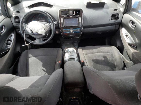2013 Nissan LEAF SV with VIN 1N4AZ0CP0DC418510, listed as a Copart auction lot 56605165 with 101,509 mi miles and Salvage title. Bid and sale history available at DreamBid. Image 8.