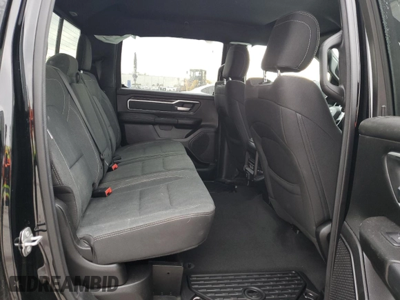 2022 Ram 1500 Big Horn with VIN 1C6RREMT9NN265838, listed as a Copart auction lot 88808215 with 88,050 mi miles and Salvage Title. Bid and sale history available at carsss.com. Image 10.