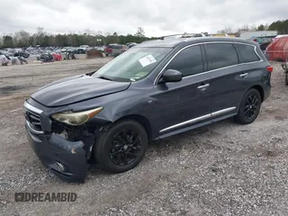2014 Infiniti QX60 z VIN 5N1AL0MN3EC525993, wystawiony jako IAAI lot #41875586 z przebiegiem 141 867 mil mil oraz . Historia ofert i sprzedaży dostępna na DreamBid. Obrazek 2.