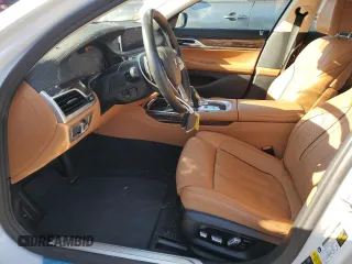 2021 BMW 7 Series 750i xDrive with VIN WBA7U2C01MCF48782, listed as a Copart auction lot 81428793 with 22,735 mi miles. Bid and sale history available at carsss.com. Image 7.