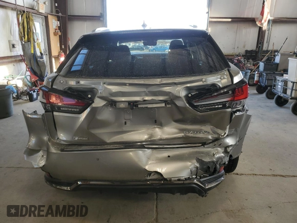 2020 Lexus RX 450h F Sport Performance z VIN 2T2YGMDA7LC044155, wystawiony jako Copart lot #78403684 z przebiegiem 165 656 mil mil oraz Szkoda całkowita • Salvage title. Historia ofert i sprzedaży dostępna na DreamBid. Obrazek 6.