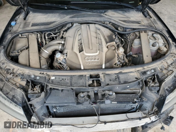 2013 Audi A8 4.0L с VIN WAUR2AFD6DN020907, выставлен на аукционе Copart как лот 54742325 с пробегом 88 042 миль миль и Списание • Salvage title. История ставок и продаж доступна на DreamBid. Изображение 11.
