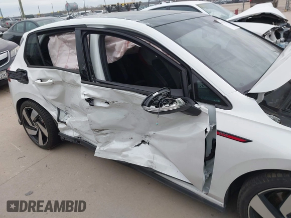 2023 Volkswagen GTI SE с VIN WVW3A7CD2PW149602, выставлен на аукционе IAAI как лот 41153478 с пробегом 14 950 миль миль и . История ставок и продаж доступна на DreamBid. Изображение 6.