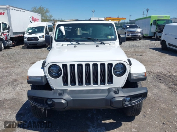 2021 Jeep Wrangler Unlimited Sahara z VIN 1C4HJXEN2MW528137, wystawiony jako IAAI lot #42134514 z przebiegiem 50 030 mil mil oraz . Historia ofert i sprzedaży dostępna na DreamBid. Obrazek 13.