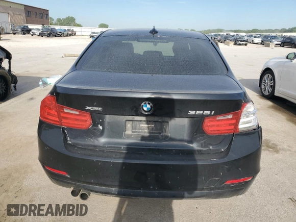 2014 BMW 3 Series 328i xDrive with VIN WBA3B5G58ENS11072, listed as a Copart auction lot 56572315 with 145,000 mi miles and Salvage title. Bid and sale history available at DreamBid. Image 6.