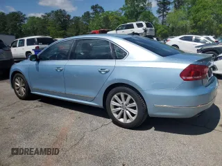 2013 Volkswagen Passat SEL Premium with VIN 1VWCH7A37DC066795, listed as a Copart auction lot 52380595 with 128,439 mi miles and Clean Title. Bid and sale history available at carsss.com. Image 2.