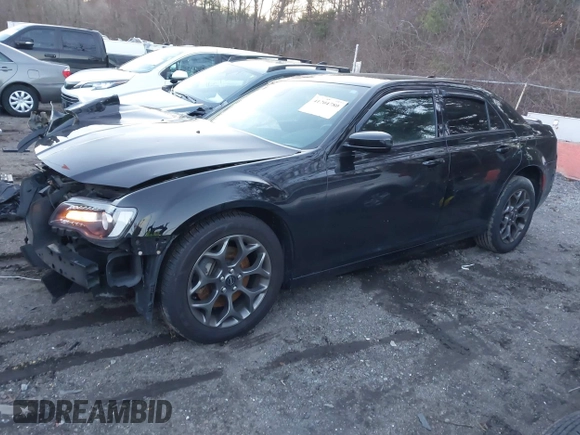 2015 Chrysler 300 with VIN 2C3CCAGG7FH904546, listed as a IAAI auction lot 41204780 with 75,978 mi miles. Bid and sale history available at carsss.com. Image 2.