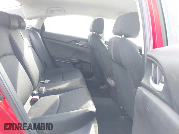 2018 Honda Civic LX with VIN 2HGFC2F58JH542199, listed as a IAAI auction lot 41707383 with 80,698 mi miles and . Bid and sale history available at carsss.com. Image 8.