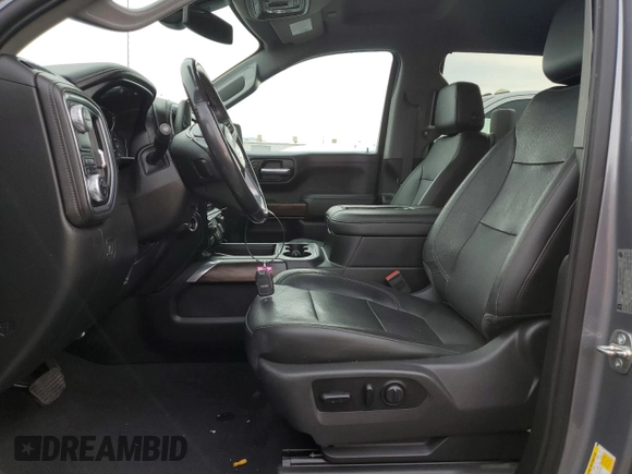2019 GMC Sierra 1500 with VIN 1GTU8DED2KZ214340, listed as a Copart auction lot 42968745 with 44,313 mi miles and Salvage Title. Bid and sale history available at DreamBid. Image 7.