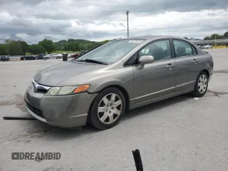 2006 Honda Civic LX z VIN 1HGFA16526L141967, wystawiony jako Copart lot #58378025 z przebiegiem 218 212 mil mil oraz Szkoda całkowita • Salvage title. Historia ofert i sprzedaży dostępna na DreamBid. Obrazek 1.