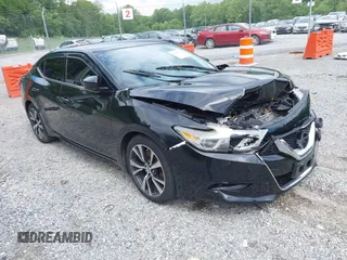 2017 Nissan Maxima SL with VIN 1N4AA6AP9HC385851, listed as a IAAI auction lot 42486634 with 98,599 mi miles and . Bid and sale history available at DreamBid. Image 1.
