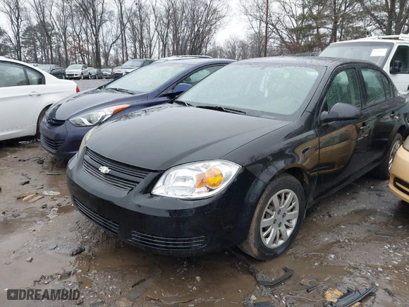 2009 Chevrolet Cobalt LT w/2LT with VIN 1G1AT58H897107281, listed as a IAAI auction lot 41538044 with 1 mi miles. Bid and sale history available at carsss.com. Image 2.