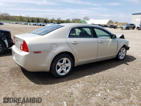 2011 Chevrolet Malibu 1LS with VIN 1G1ZB5E11BF264983, listed as a Copart auction lot 55248595 with 71,543 mi miles and Clean Title. Bid and sale history available at DreamBid. Image 3.