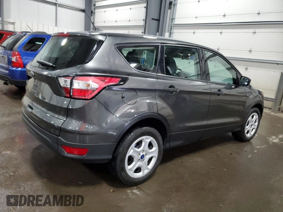 2017 Ford Escape S with VIN 1FMCU0F75HUC10955, listed as a Copart auction lot 48256975 with 70,458 mi miles and Salvage Title. Bid and sale history available at carsss.com. Image 3.