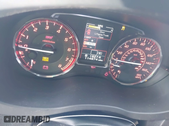 2015 Subaru WRX STI Limited с VIN JF1VA2U6XF9802868, выставлен на аукционе IAAI как лот 41739490 с пробегом 114 874 миль миль и . История ставок и продаж доступна на DreamBid. Изображение 7.