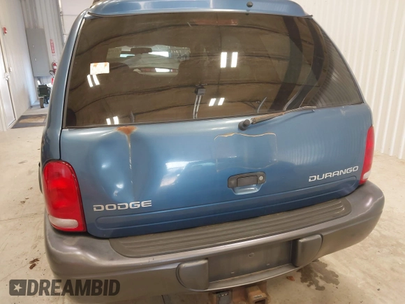 2002 Dodge Durango Sport with VIN 1B4HS38N22F157136, listed as a IAAI auction lot 41396481 with 186,039 mi miles. Bid and sale history available at carsss.com. Image 12.