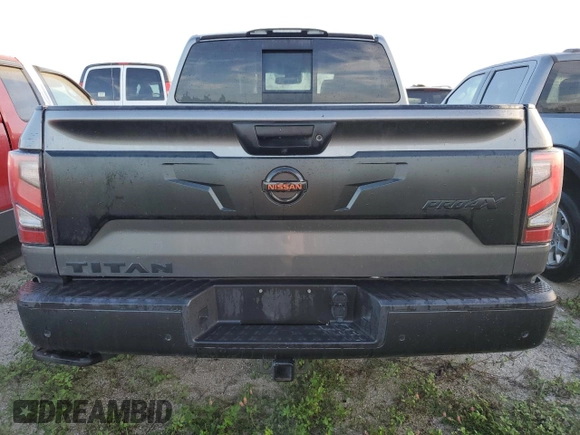 2021 Nissan Titan SV with VIN 1N6AA1ED1MN523407, listed as a Copart auction lot 76109324 with Not provided miles and Salvage title. Bid and sale history available at DreamBid. Image 6.