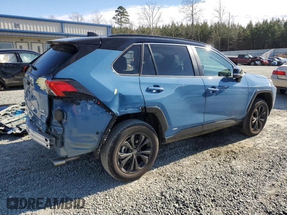2024 Toyota RAV4 Hybrid XSE with VIN 4T3E6RFV1RU143396, listed as a Copart auction lot 88472855 with 21,868 mi miles and Salvage Title. Bid and sale history available at DreamBid. Image 3.