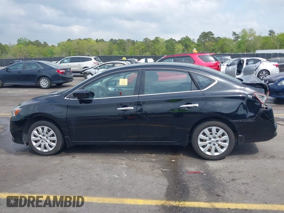 2016 Nissan Sentra SV with VIN 3N1AB7AP1GY224772, listed as a IAAI auction lot 41935690 with 169,140 mi miles and . Bid and sale history available at DreamBid. Image 14.