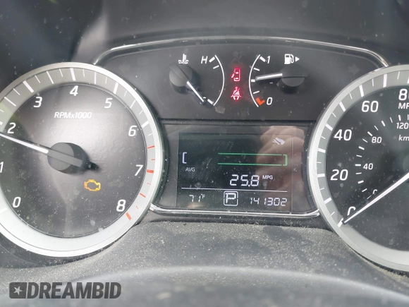 2015 Nissan Sentra SR with VIN 3N1AB7AP9FY296110, listed as a IAAI auction lot 42227852 with 141,302 mi miles and . Bid and sale history available at DreamBid. Image 7.