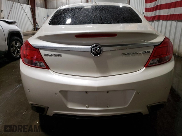 2013 Buick Regal GS with VIN 2G4GV5GV5D9145251, listed as a Copart auction lot 50614065 with 94,899 mi miles and Salvage Title. Bid and sale history available at carsss.com. Image 6.