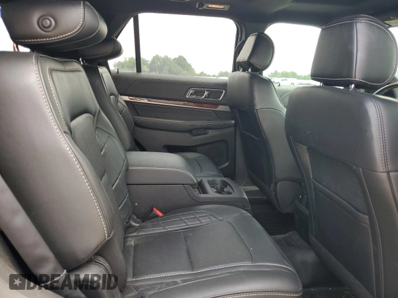 2017 Ford Explorer Platinum с VIN 1FM5K8HT8HGC20790, выставлен на аукционе Copart как лот 55330035 с пробегом 131 810 миль миль и Чистый • Clean title. История ставок и продаж доступна на DreamBid. Изображение 10.