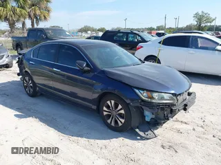 2015 Honda Accord Sedan LX with VIN 1HGCR2F34FA167935, listed as a IAAI auction lot 41502989 with 79,376 mi miles. Bid and sale history available at carsss.com. Image 1.