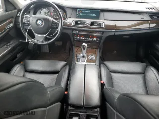 2012 BMW 7 Series 750i xDrive with VIN WBAKC6C55CC396517, listed as a Copart auction lot 53300945 with 163,700 mi miles and Clean Title. Bid and sale history available at carsss.com. Image 8.