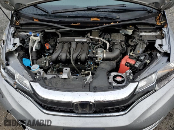 2018 Honda Fit EX-L with VIN 3HGGK5H95JM728938, listed as a Copart auction lot 84739504 with 26,461 mi miles and Salvage title. Bid and sale history available at DreamBid. Image 12.