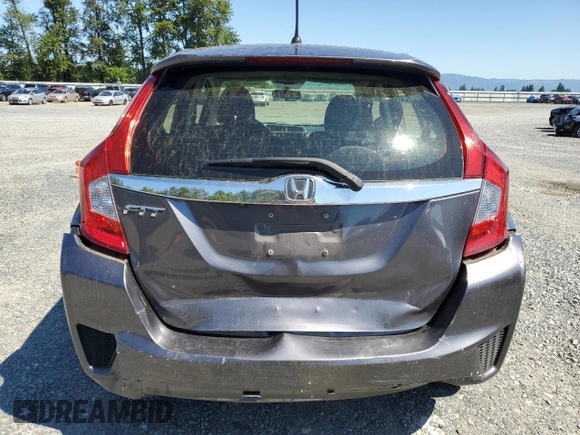 2017 Honda Fit EX with VIN JHMGK5H73HS005439, listed as a Copart auction lot 61263525 with 46,966 mi miles and Salvage title. Bid and sale history available at DreamBid. Image 6.