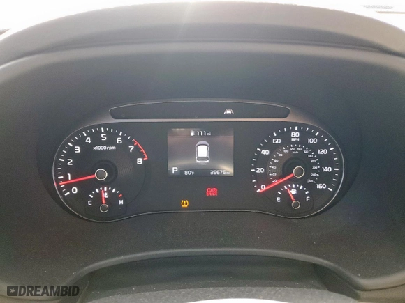 2021 Kia Soul EX with VIN KNDJ33AU2M7768705, listed as a Copart auction lot 50398565 with 35,676 mi miles and Salvage Title. Bid and sale history available at carsss.com. Image 9.