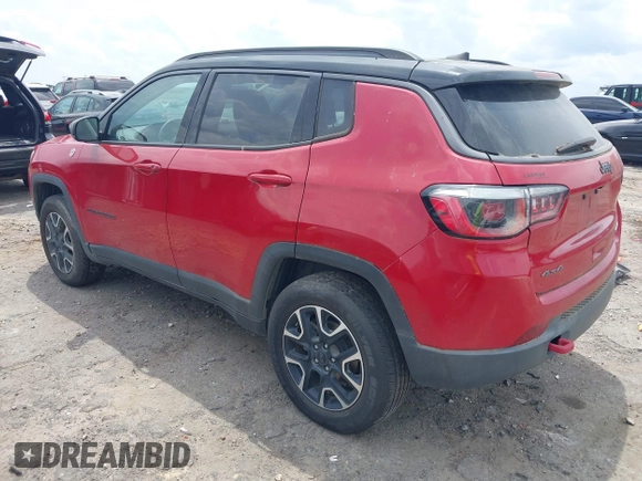 2020 Jeep Compass Trailhawk с VIN 3C4NJDDB5LT221591, выставлен на аукционе IAAI как лот 42495388 с пробегом 100 995 миль миль и . История ставок и продаж доступна на DreamBid. Изображение 3.