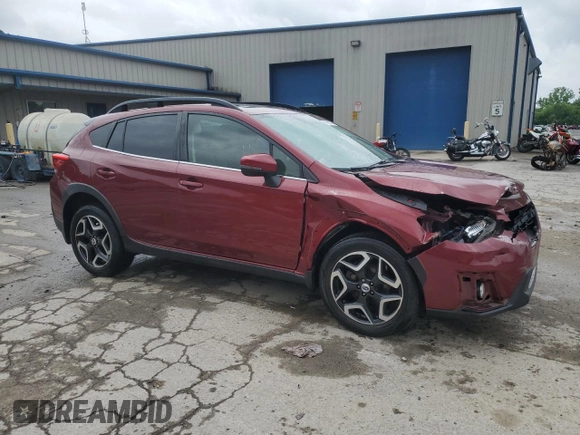 2018 Subaru Crosstrek Limited with VIN JF2GTAMC2J8350119, listed as a Copart auction lot 61361375 with 65,422 mi miles and Salvage title. Bid and sale history available at DreamBid. Image 4.