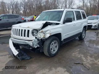 2017 Jeep Patriot Sport with VIN 1C4NJPBA9HD149111, listed as a IAAI auction lot 41103084 with 143,552 mi miles. Bid and sale history available at carsss.com. Image 2.