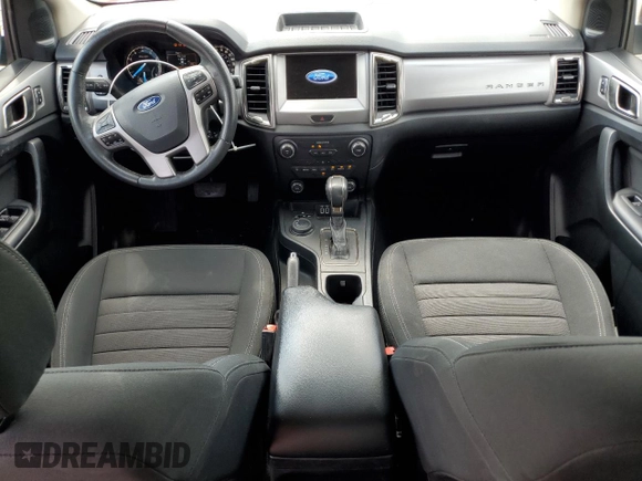 2019 Ford Ranger XL with VIN 1FTER4FH7KLB06687, listed as a Copart auction lot 64516165 with 42,288 mi miles and Salvage title. Bid and sale history available at DreamBid. Image 8.