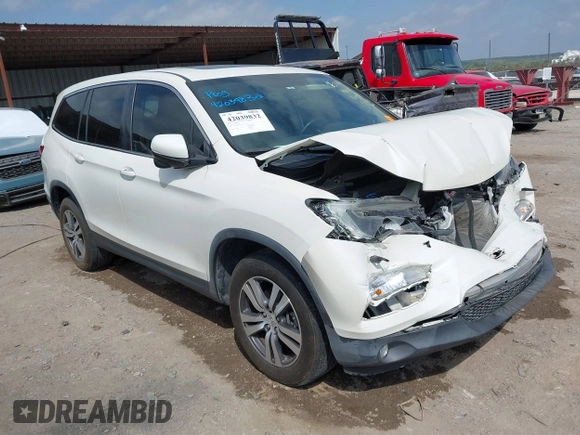 2017 Honda Pilot EX-L with VIN 5FNYF6H5XHB005000, listed as a IAAI auction lot 42039832 with 141,592 mi miles and . Bid and sale history available at DreamBid. Image 1.