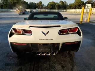 2014 Chevrolet Corvette 3LT with VIN 1G1YF3D78E5117872, listed as a Copart auction lot 83312754 with 77,507 mi miles and Non Repairable. Bid and sale history available at carsss.com. Image 6.