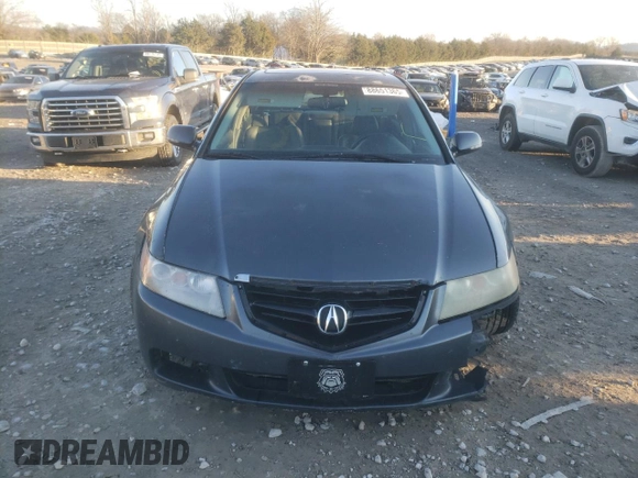 2004 Acura TSX with VIN JH4CL958X4C024932, listed as a Copart auction lot 88651365 with Not provided miles and Salvage title. Bid and sale history available at DreamBid. Image 5.