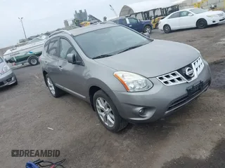 2012 Nissan Rogue SV with VIN JN8AS5MVXCW402485, listed as a IAAI auction lot 41313312 with 90,618 mi miles. Bid and sale history available at carsss.com. Image 1.