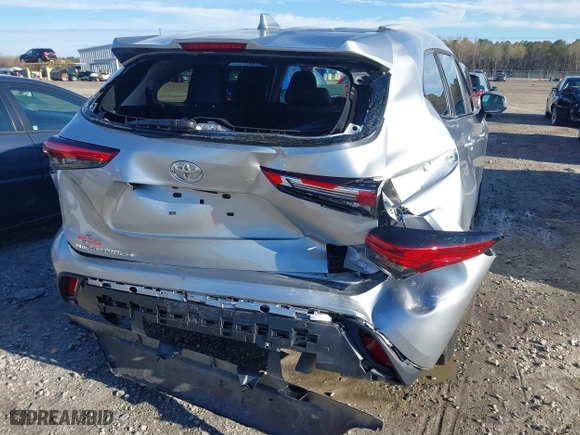 2023 Toyota Highlander L with VIN 5TDKDRAH6PS008178, listed as a IAAI auction lot 41863845 with 43,255 mi miles. Bid and sale history available at carsss.com. Image 6.