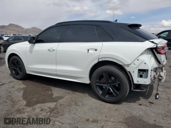 2021 Audi Q8 Premium z VIN WA1AVAF17MD034893, wystawiony jako Copart lot #51310635 z przebiegiem 41 097 mil mil oraz Szkoda całkowita • Salvage title. Historia ofert i sprzedaży dostępna na DreamBid. Obrazek 2.