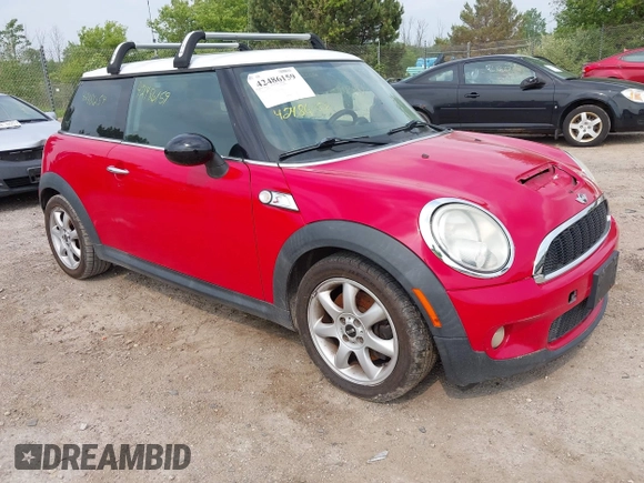 2010 MINI Hardtop S with VIN WMWMF7C50ATW89521, listed as a IAAI auction lot 42486159 with 158,137 mi miles and . Bid and sale history available at DreamBid. Image 1.