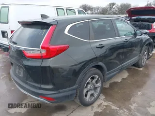 2017 Honda CR-V EX-L with VIN 7FARW1H85HE031980, listed as a IAAI auction lot 41629514 with 88,255 mi miles. Bid and sale history available at carsss.com. Image 4.