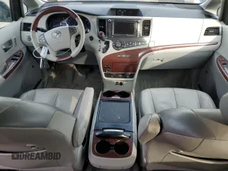 2012 Toyota Sienna XLE with VIN 5TDDK3DC2CS047193, listed as a Copart auction lot 46110715 with 152,047 mi miles and Salvage Title. Bid and sale history available at carsss.com. Image 8.