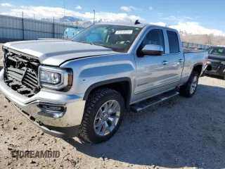 2017 GMC Sierra 1500 SLT z VIN 1GTV2NEC5HZ327811, wystawiony jako Copart lot #47016345 z przebiegiem 103 153 mil mil oraz Szkody całkowita. Historia ofert i sprzedaży dostępna na DreamBid. Obrazek 1.